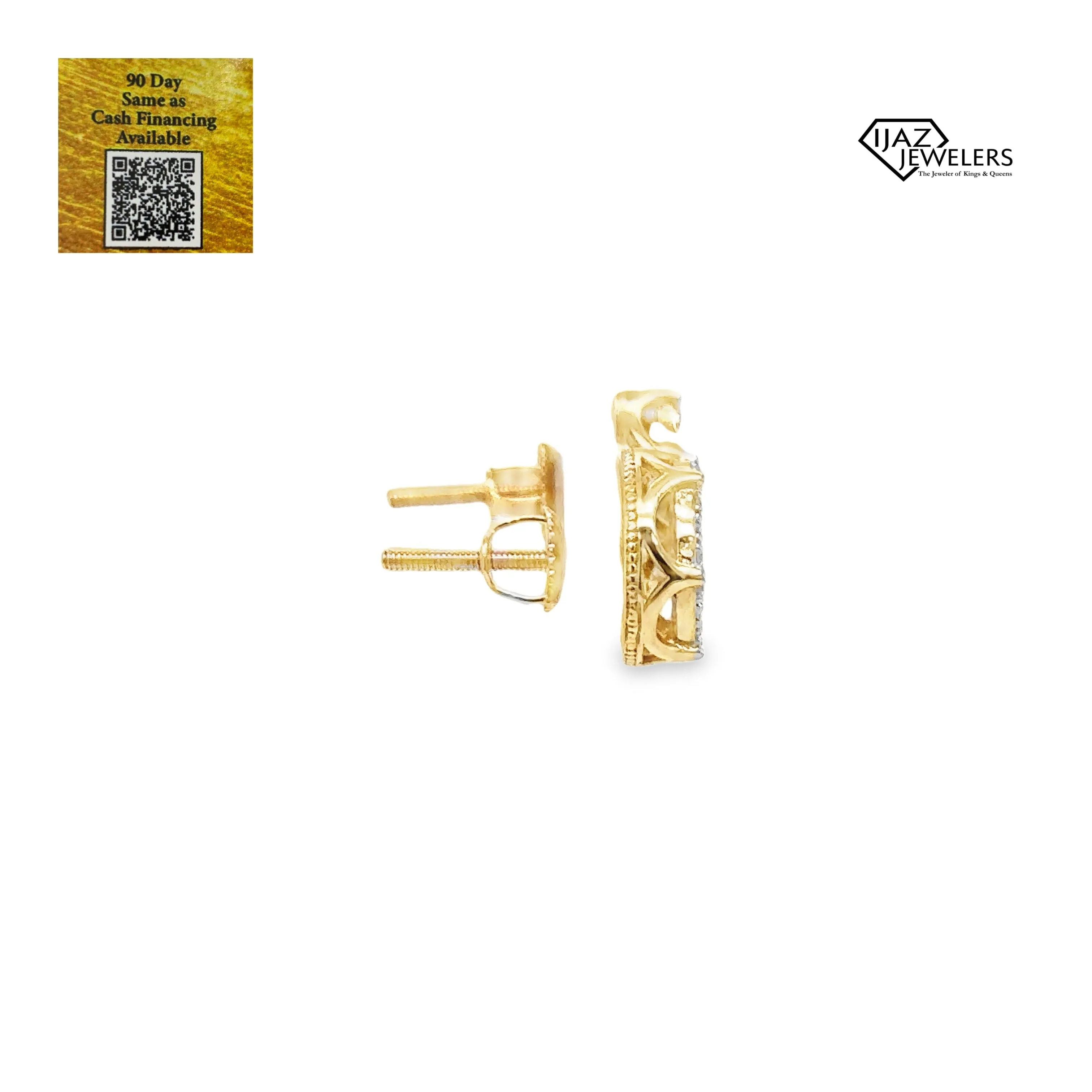 10K Gold 0.30 CTW Diamond Earrings