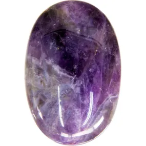 1.75" Palm Stone - Chevron Amethyst