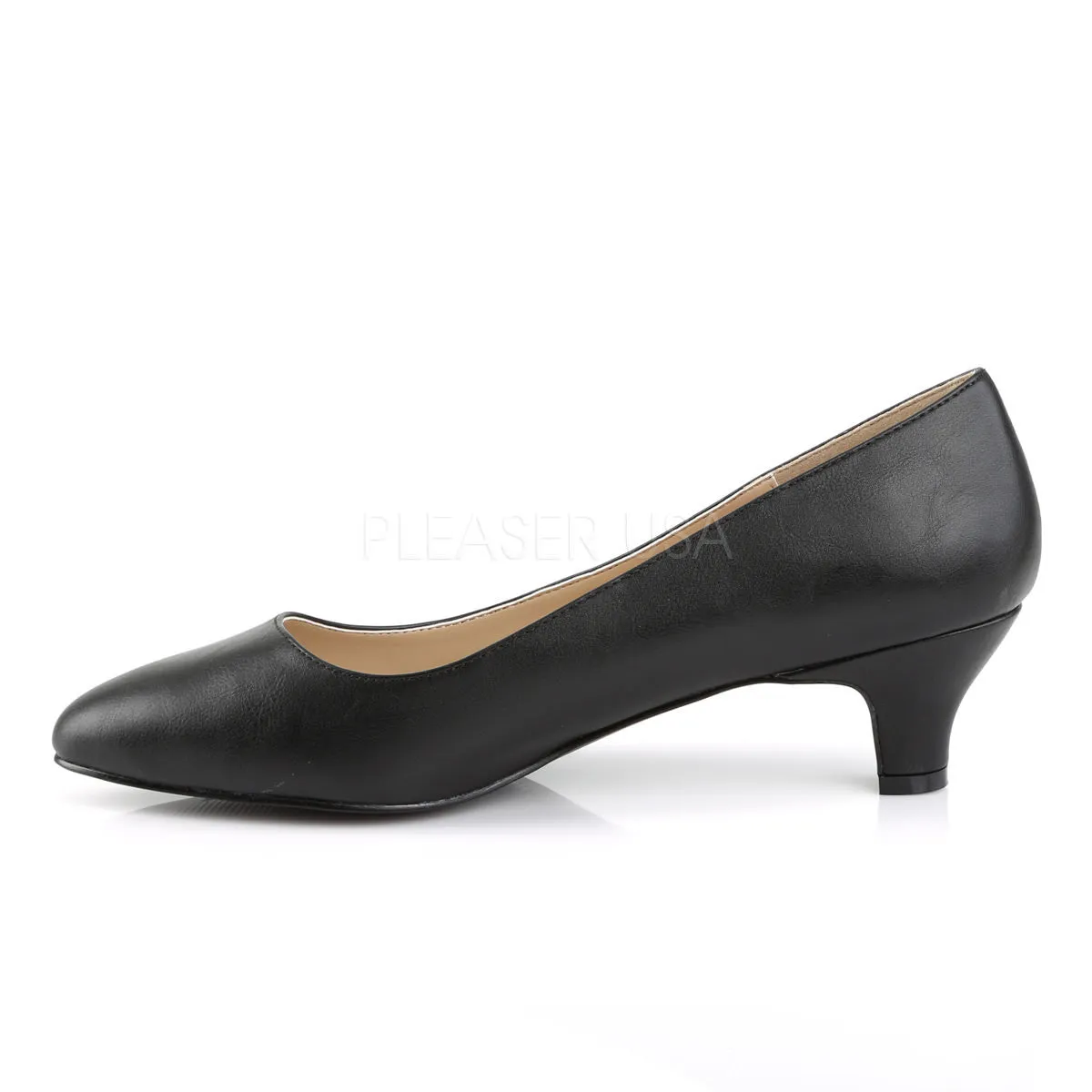 2 Inch Heel FAB-420 Black Pu