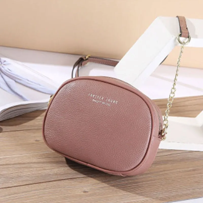 2021 Women Luxury Designer Pure Leather Small Bag