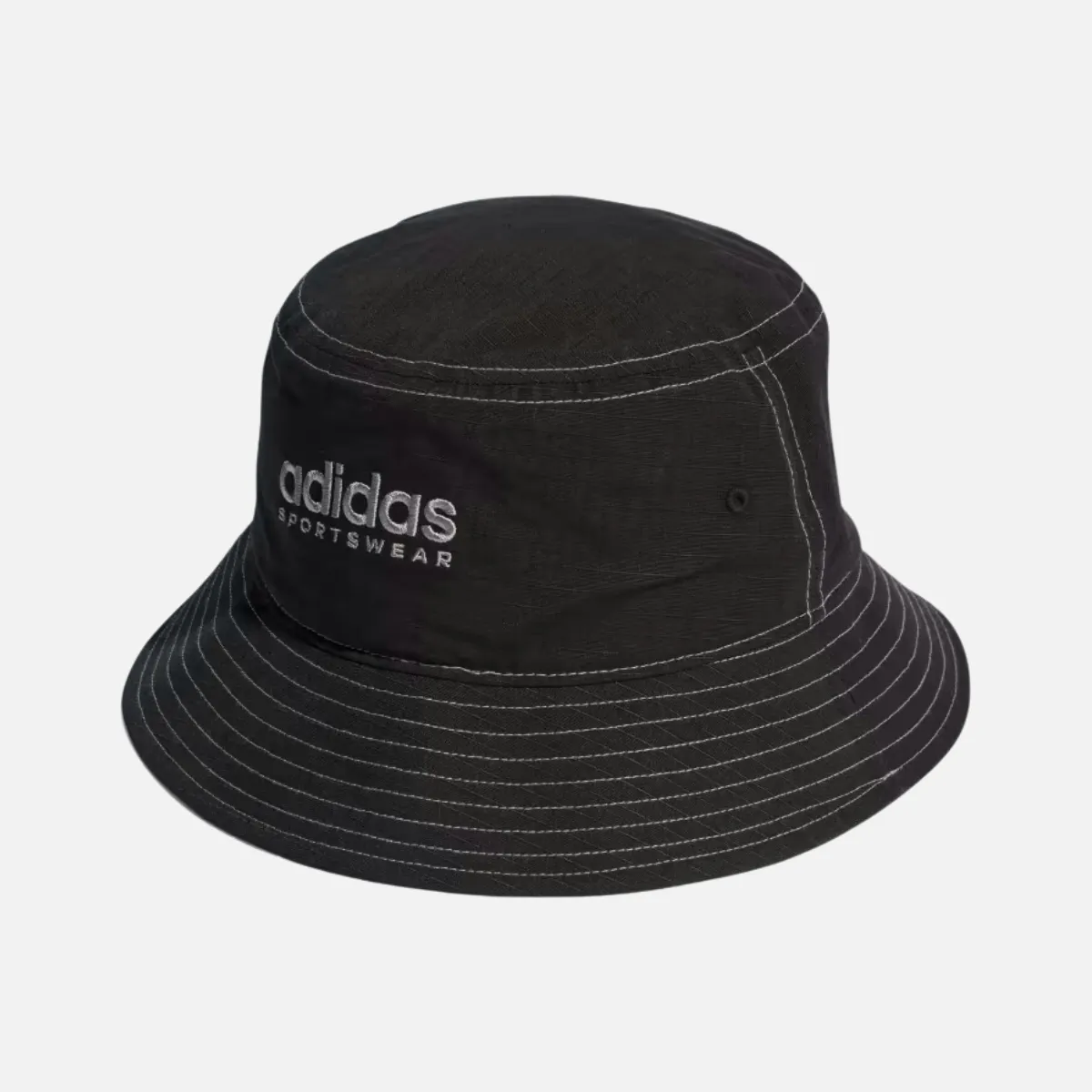 Adidas Classic Cotton Bucket Hat -Black/White/Grey Three