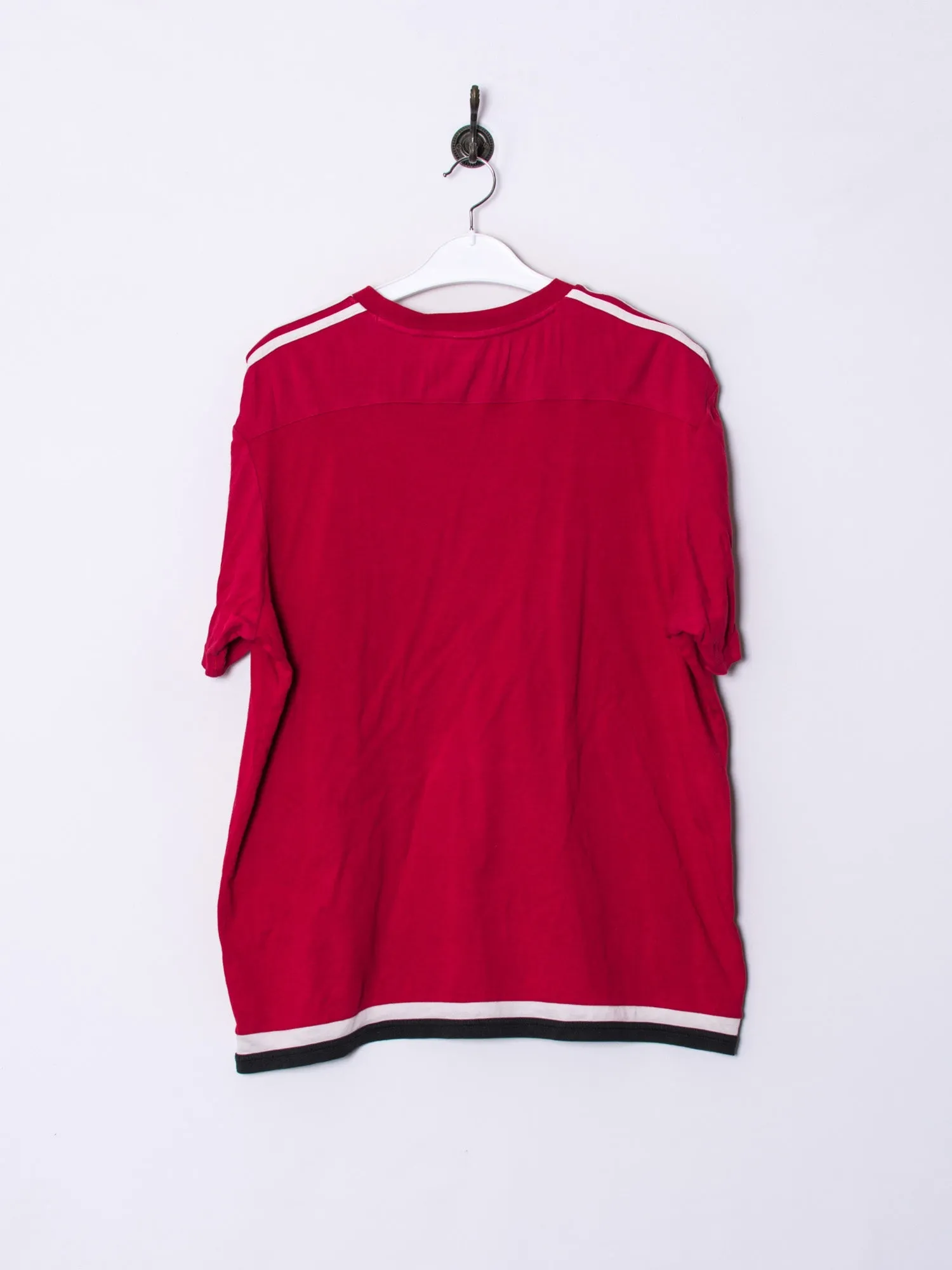 Adidas Red Cotton Tee