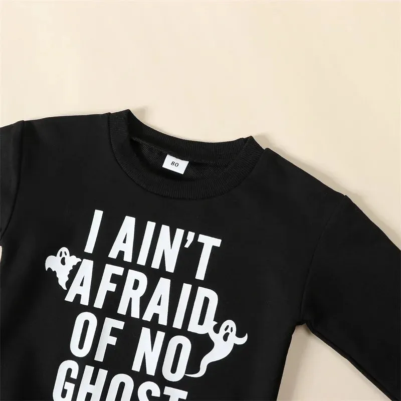 Ain't Afraid of No Ghost - Boys Sweatshirt - Halloween