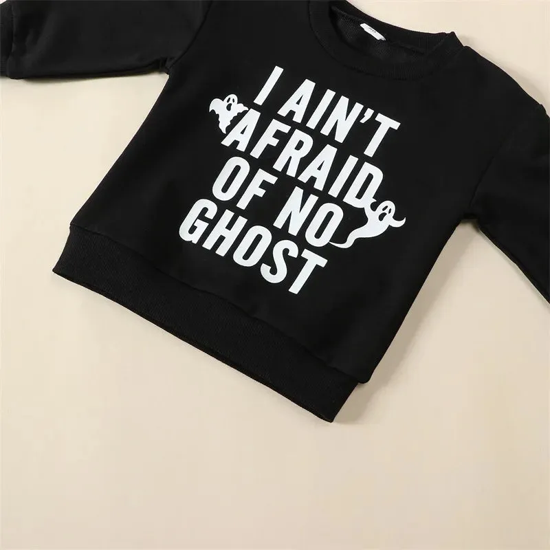 Ain't Afraid of No Ghost - Boys Sweatshirt - Halloween