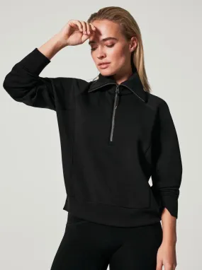 Air Essentials Spanx Half Zip - Black