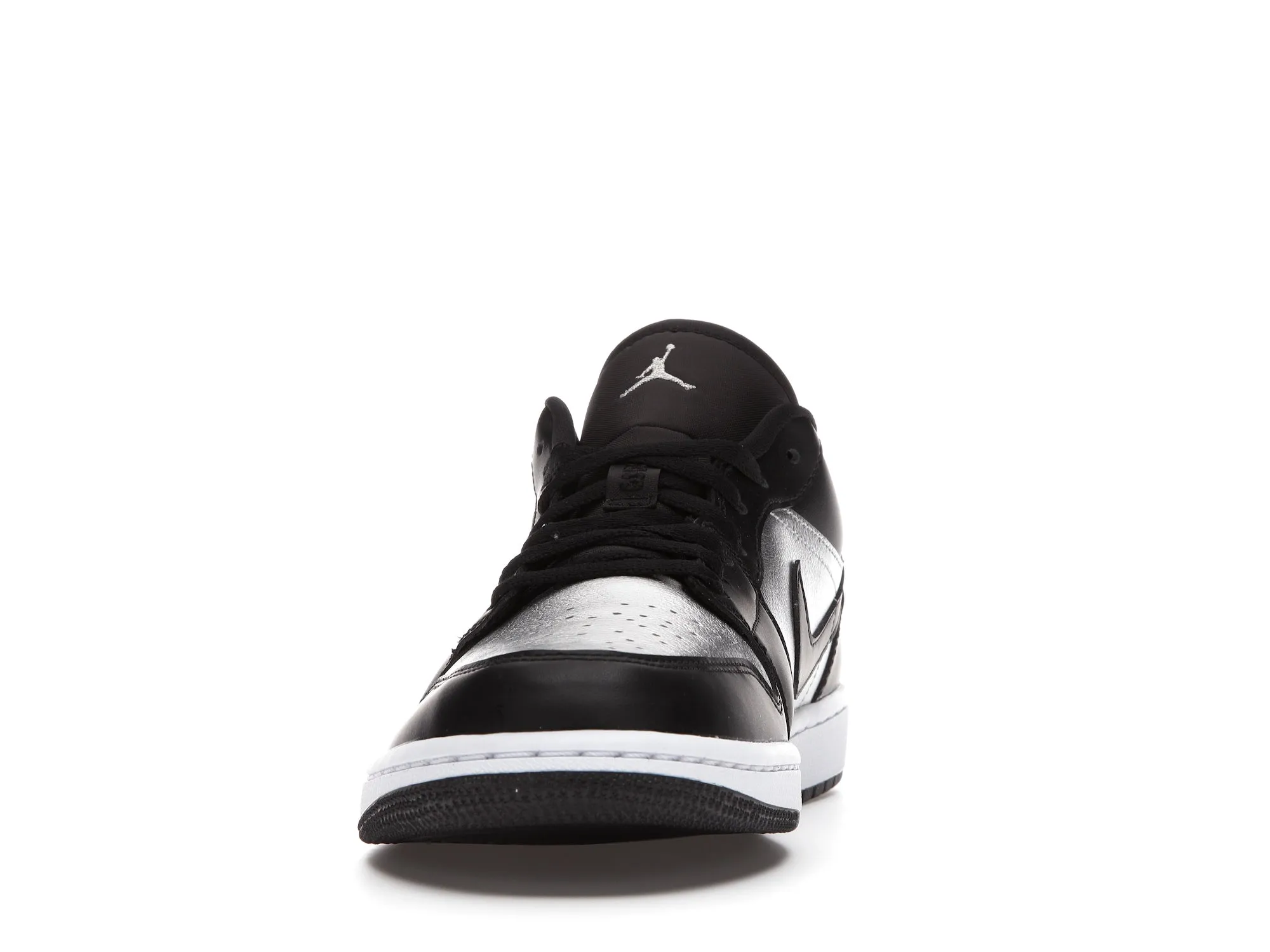 Air Jordan 1 Low SE Black Metallic Silver (W)