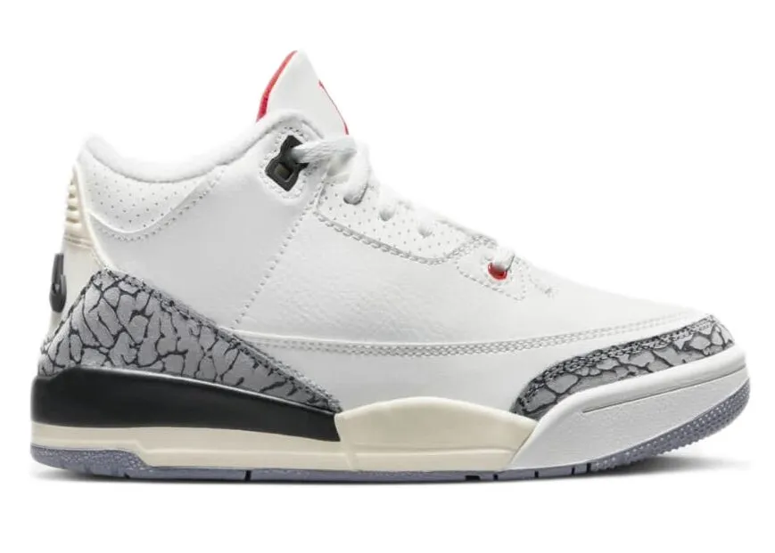 Air Jordan Retro 3 White Cement Reimagined (PS)