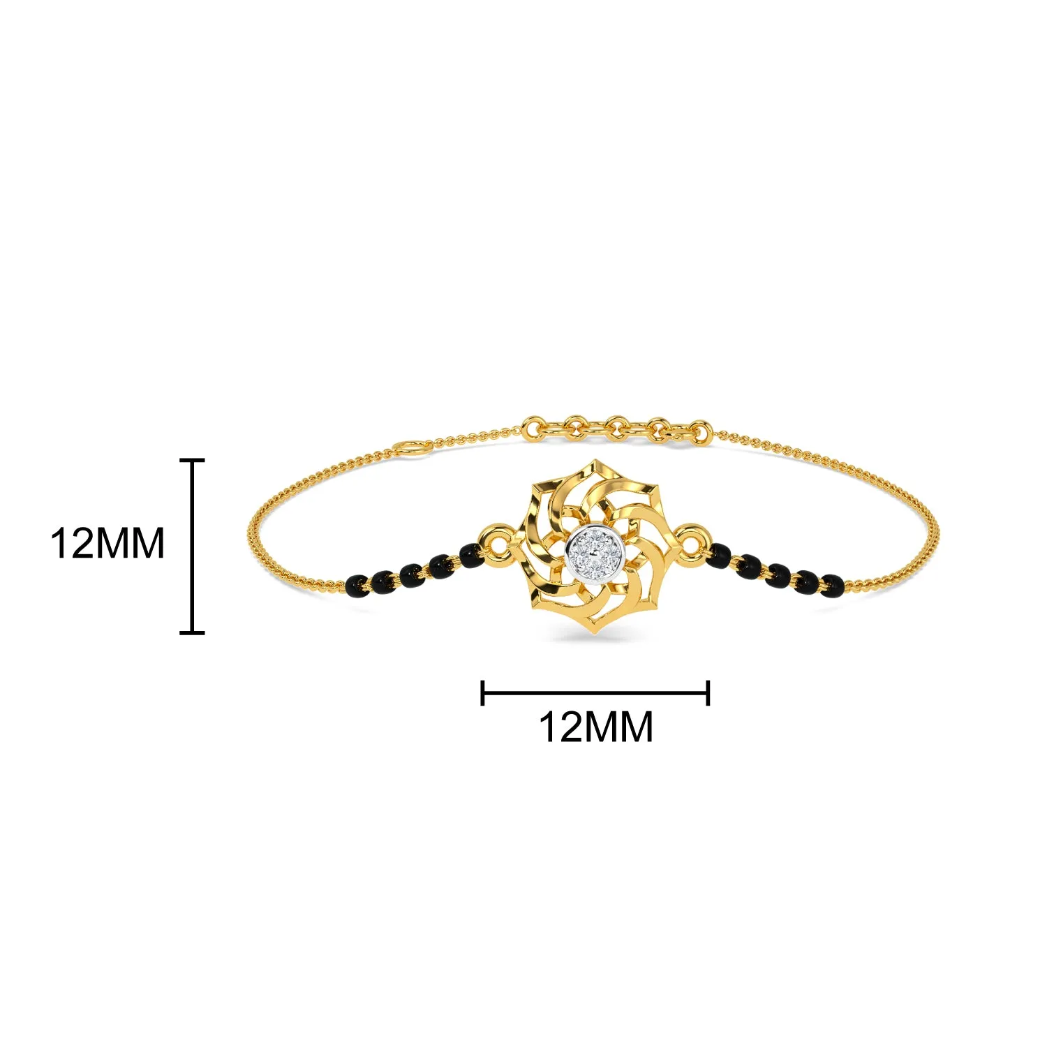 Akai Mangalsutra Bracelet