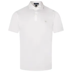 Albatross Cotton Blend Polo White - AW23