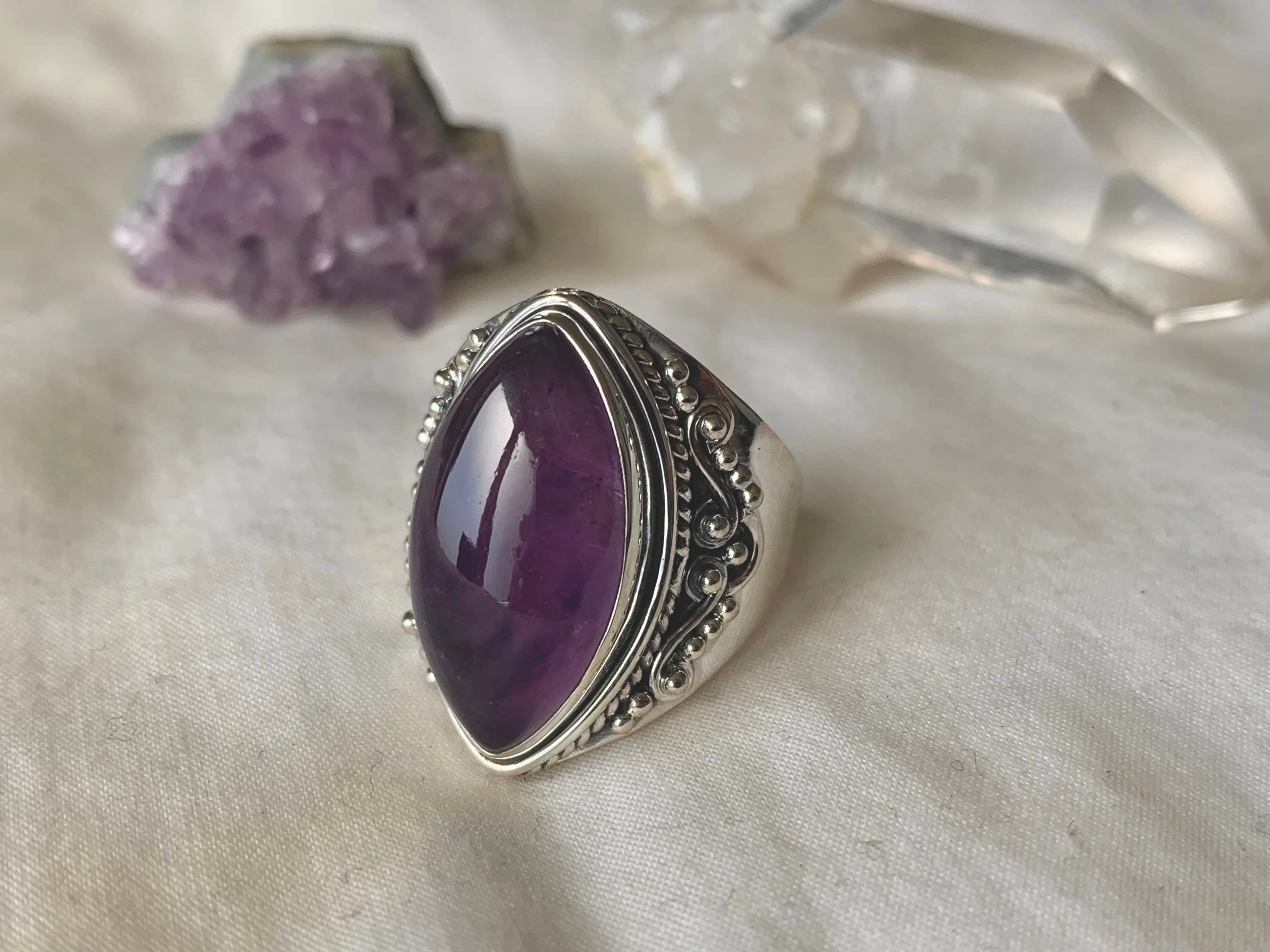 Amethyst Kai Ring