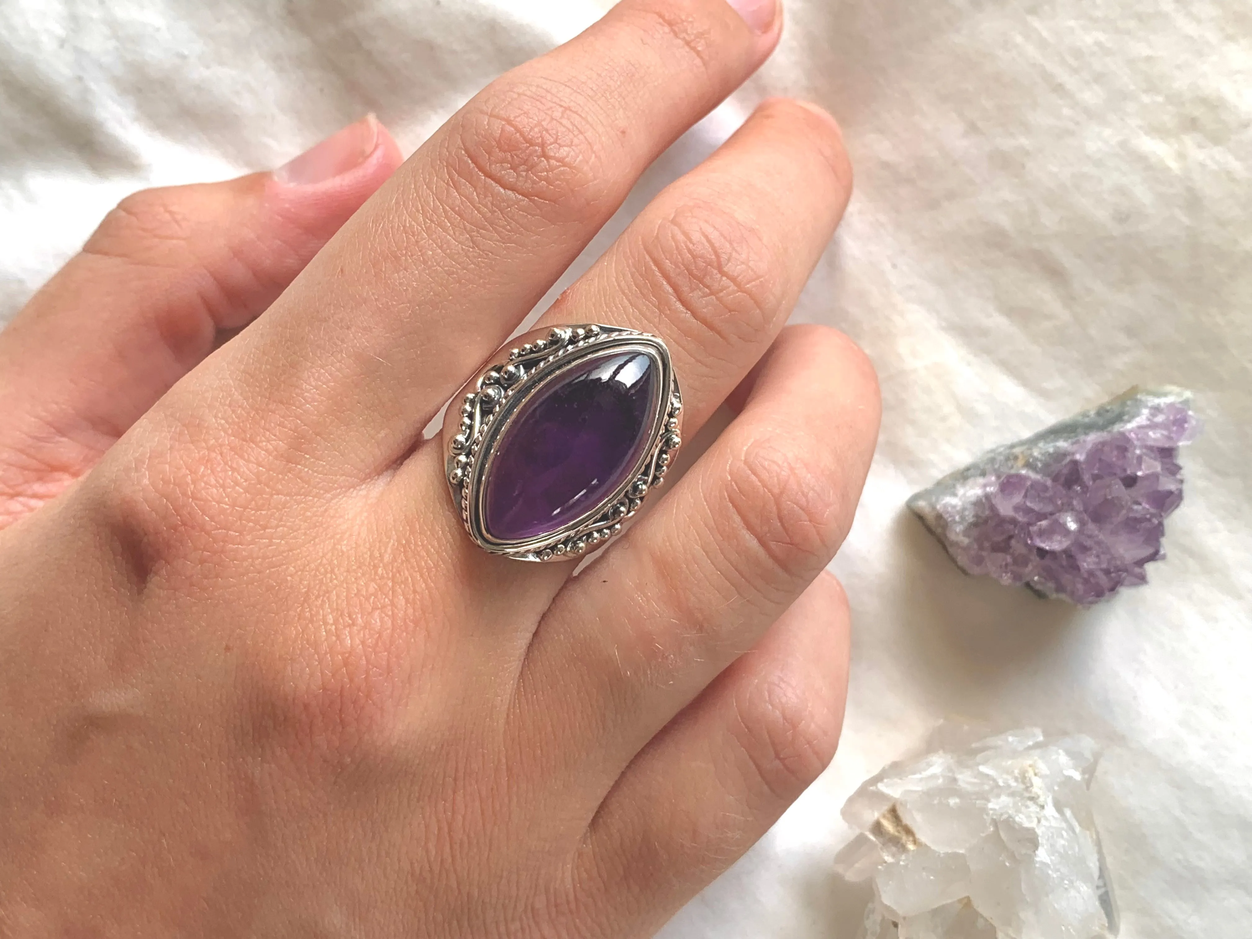 Amethyst Kai Ring