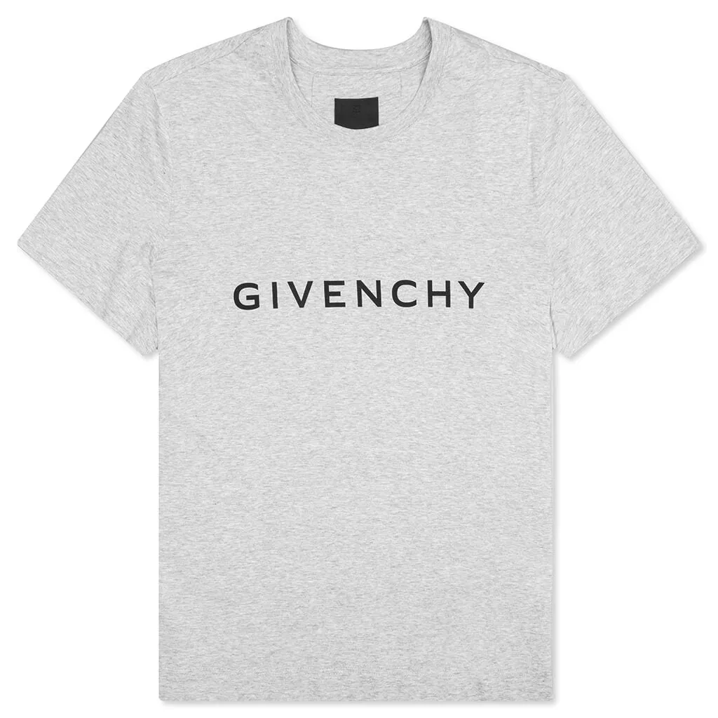 Archetype Slim Fit T-Shirt - Light Grey Melange