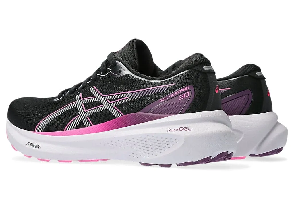 Asics Women's GEL-KAYANO 30 Wide - BLACK/LILAC HINT