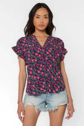 Avery Multi Floral Top