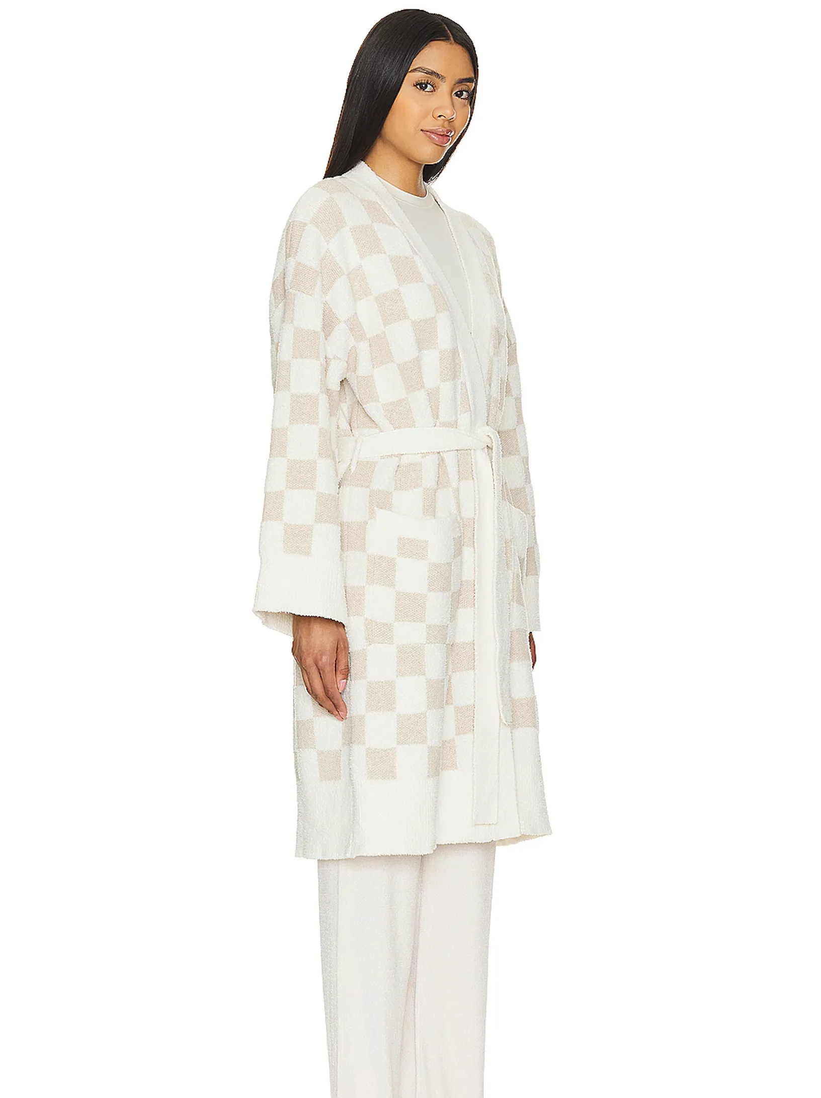 Barefoot Dreams : Cozychic Cotton Checkered Robe