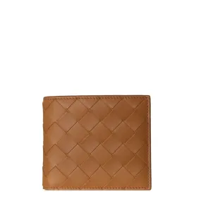 Bi-Fold Wallet BiColour, Caramel/Chocolate