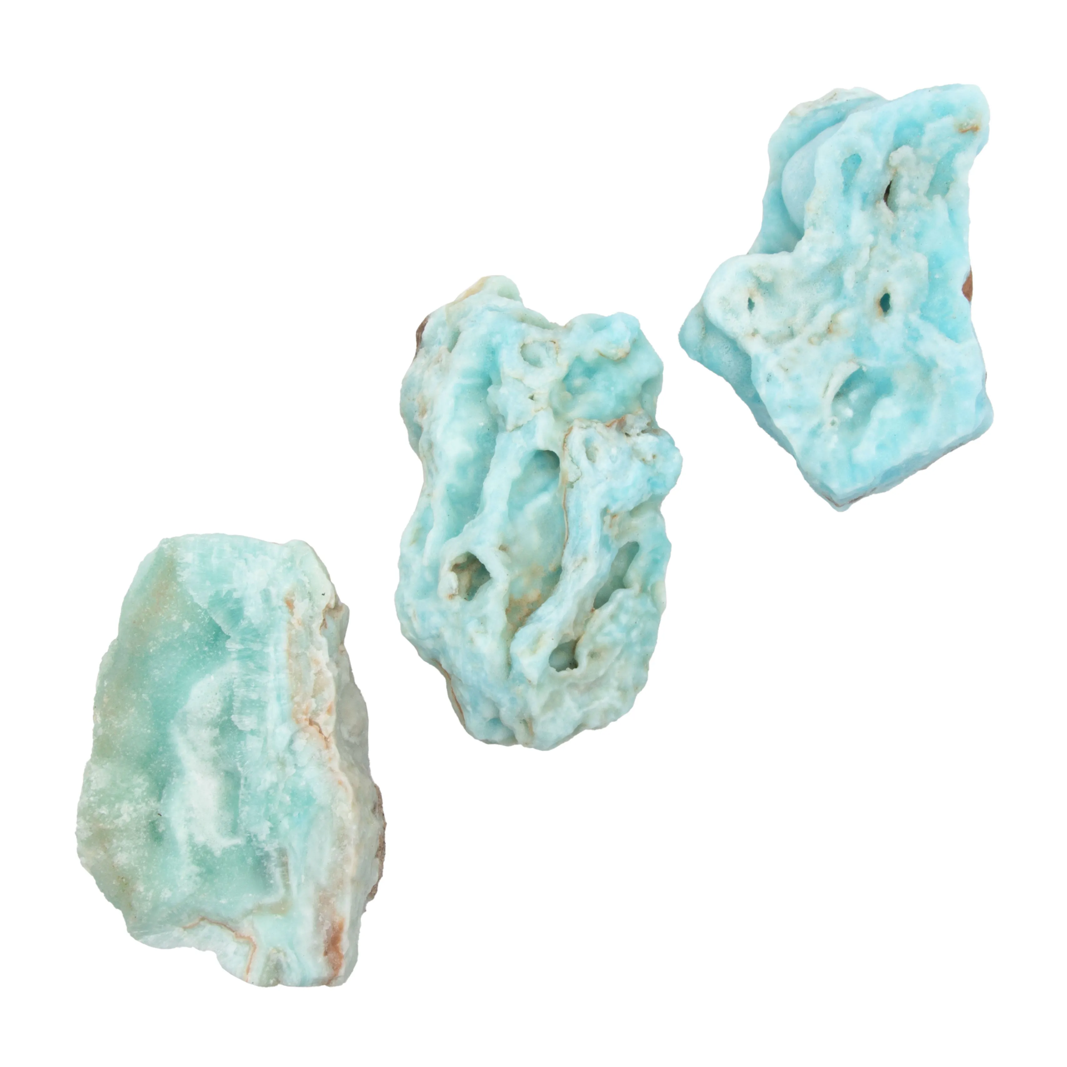 Blue Aragonite, Rough