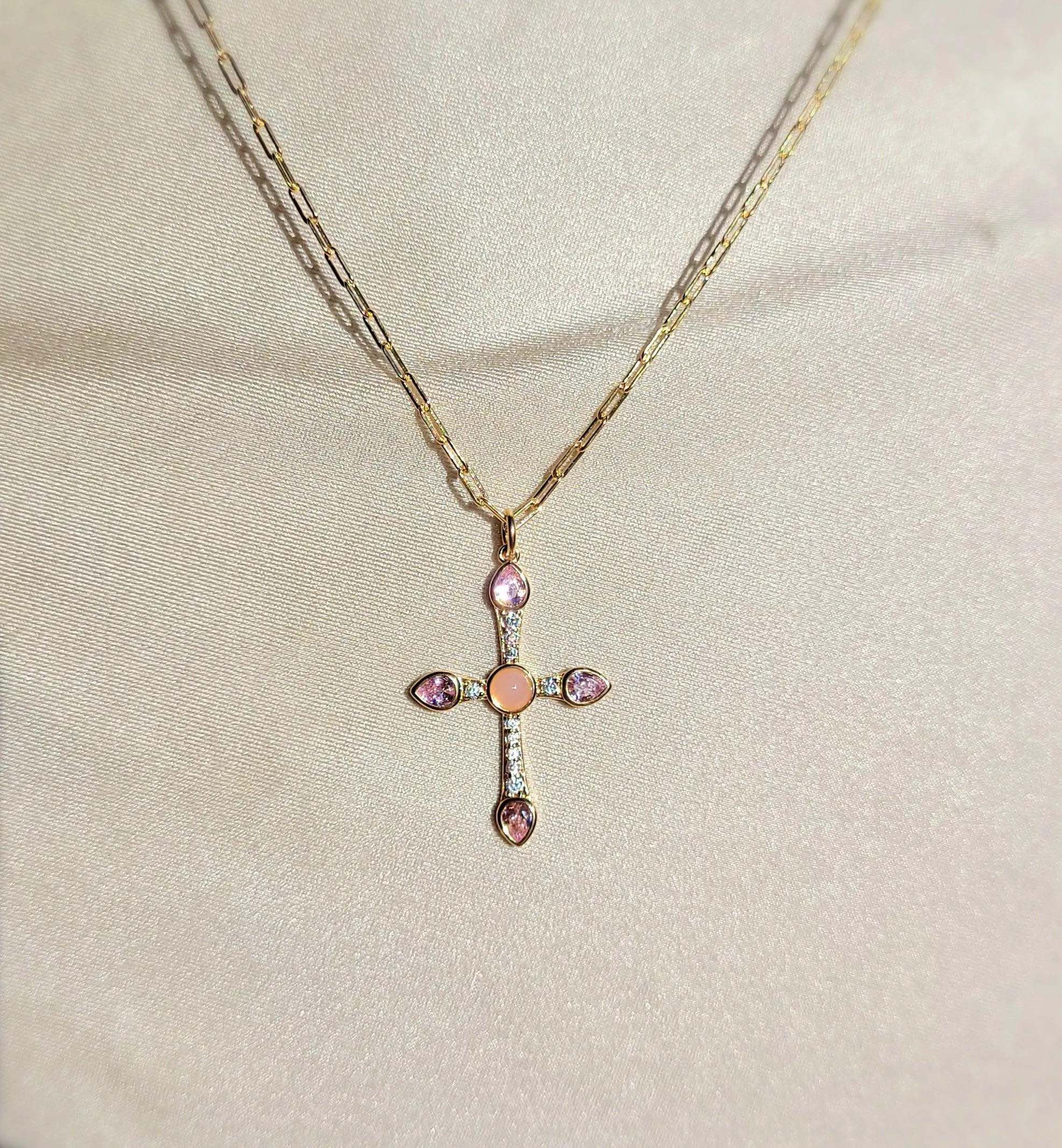 Camille Cross Necklace