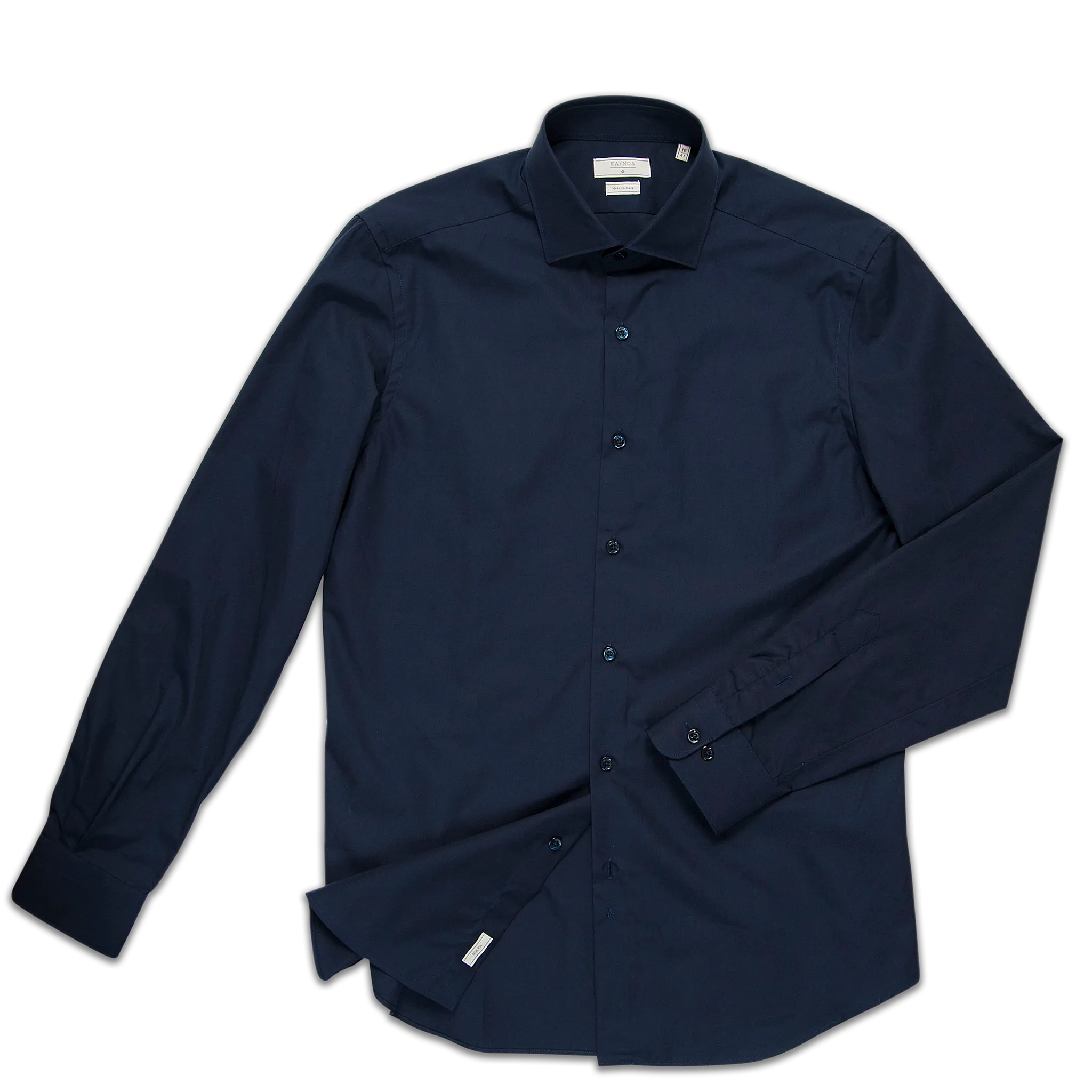 Clamenc shirt cotton popeline (dark blue)