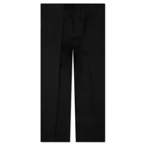 Classic Straight Pants - Black