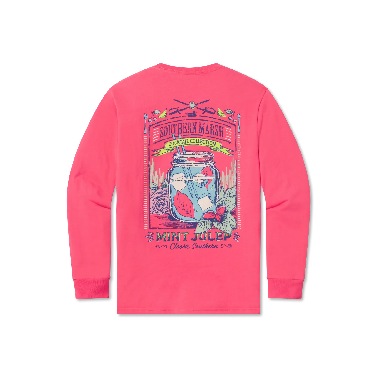 Cocktail Tee - Mint Julep - Long Sleeve