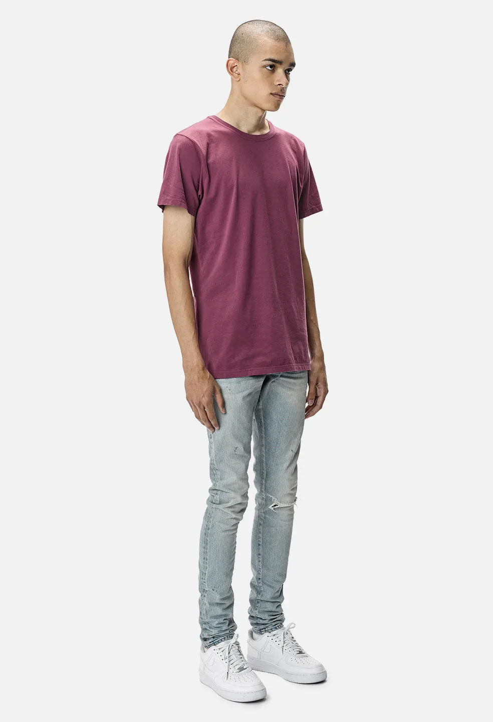 Cotton Classic Crew / Mauve