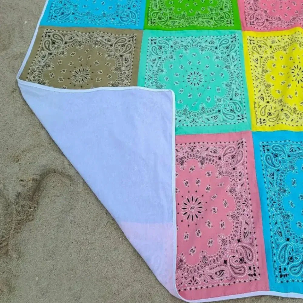 Cotton Patchwork Sweet Bandana Blanket