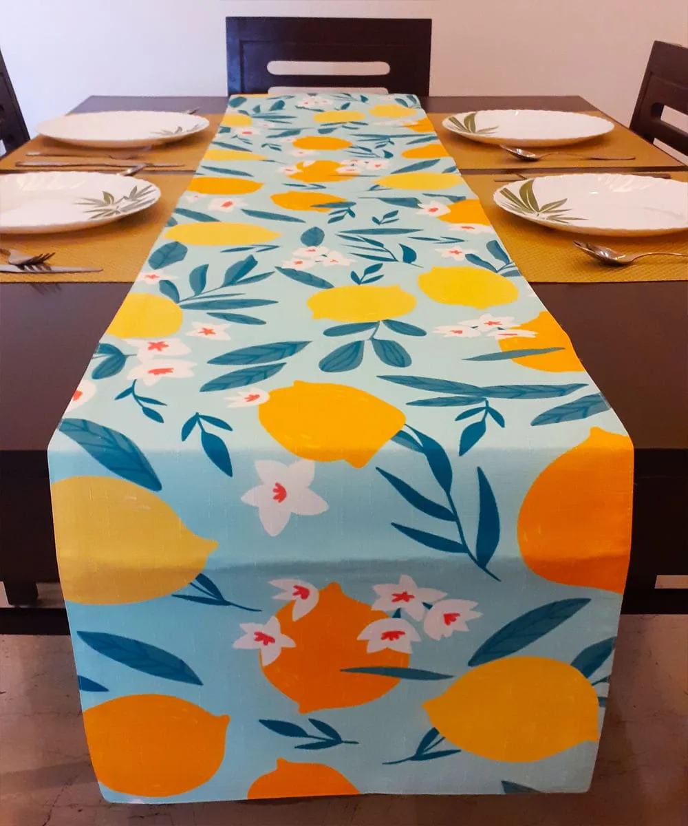 Cotton printed table runner