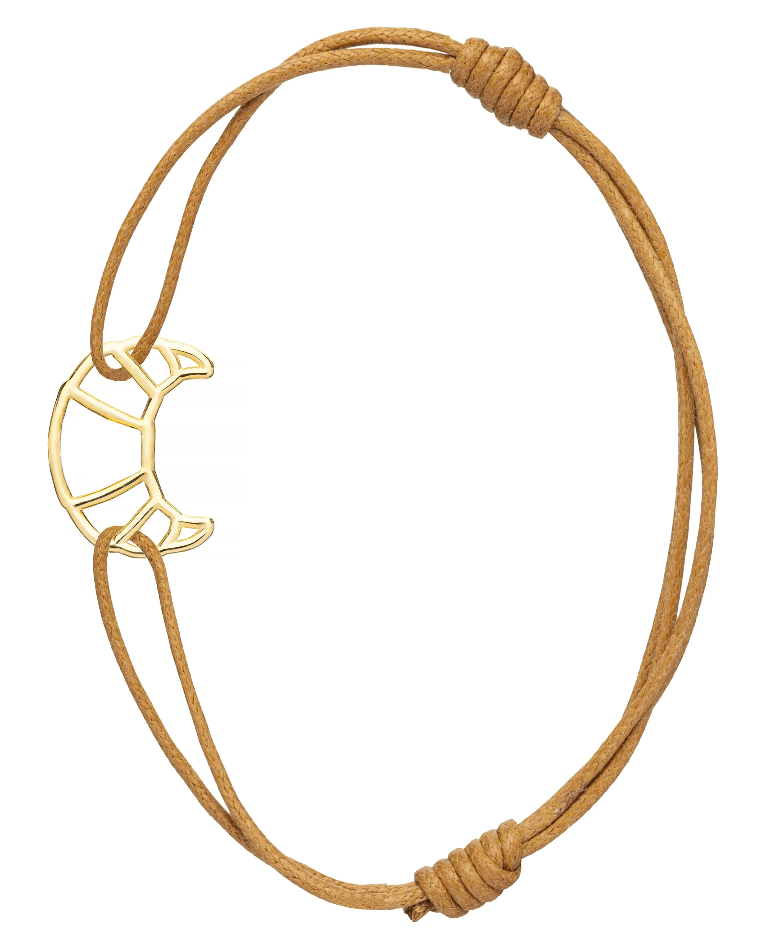 CROISSANT CORD BRACELET