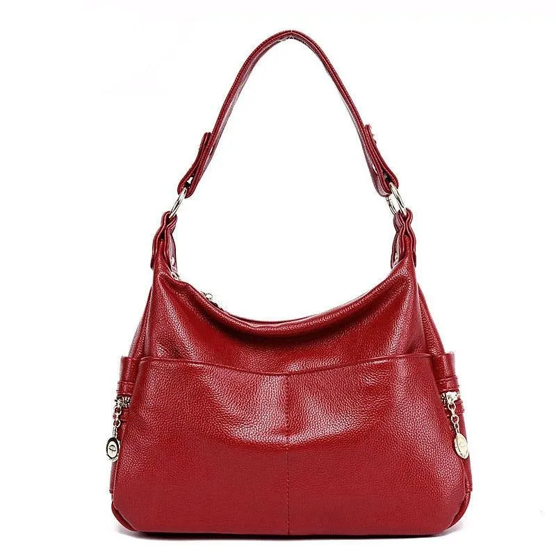 Designer Leather Tote Bag, Shoulder Bag, Crossbody Bag and Handbag