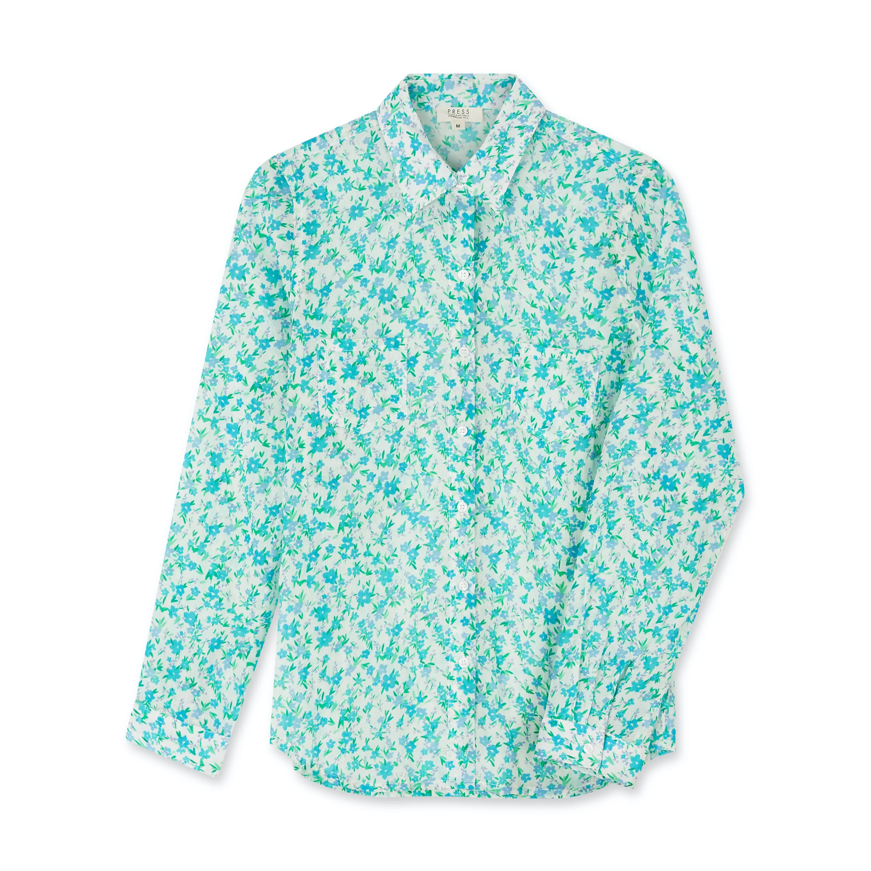 Diane-Print Cotton Boy-Shirt