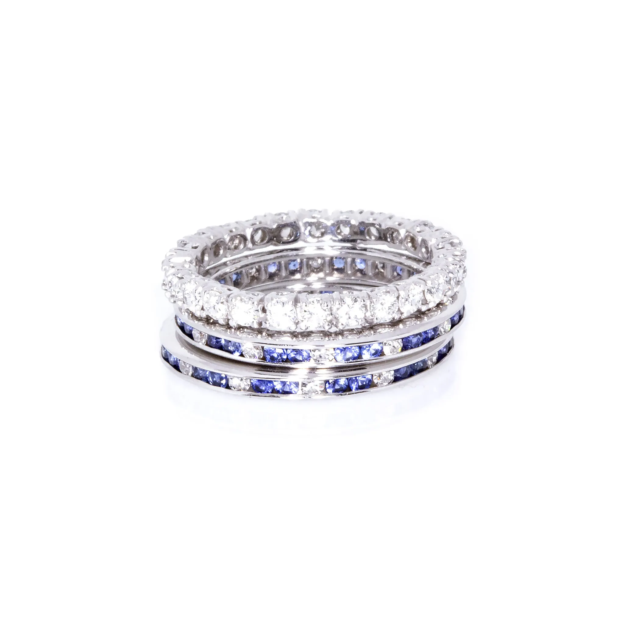 Eternity Bands - Diamonds and Other Gemstones