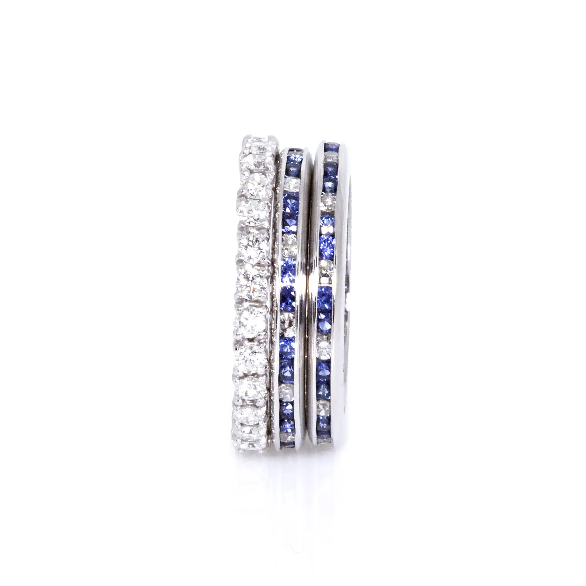 Eternity Bands - Diamonds and Other Gemstones