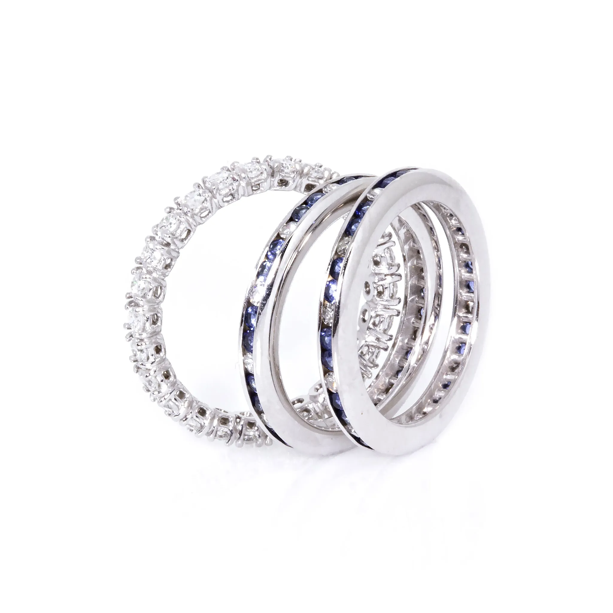 Eternity Bands - Diamonds and Other Gemstones