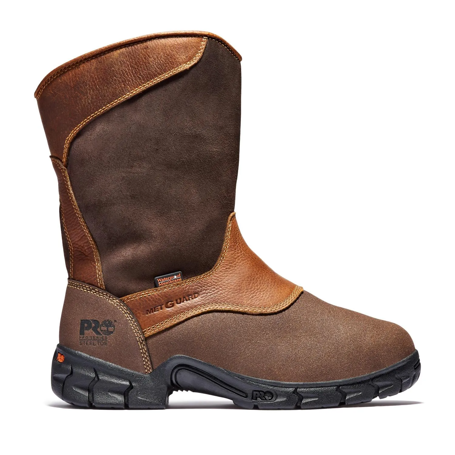 Excave Pullon Img Steel-Toe Waterproof Brown