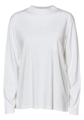 Gino Long Sleeve White Tee