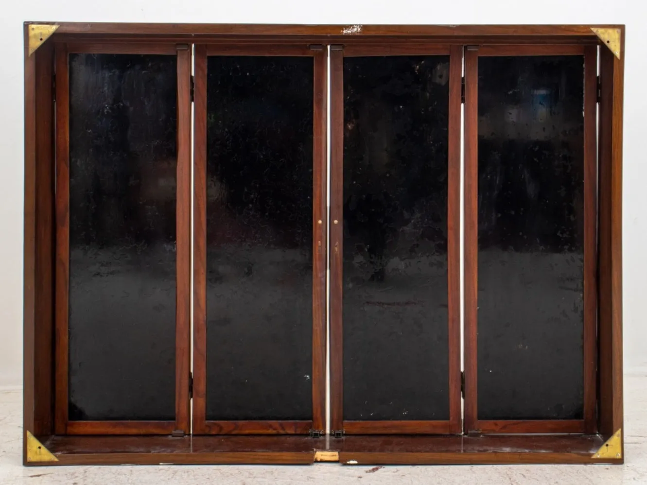 Hollywood Regency Mid-Century Style Wall Cabinet