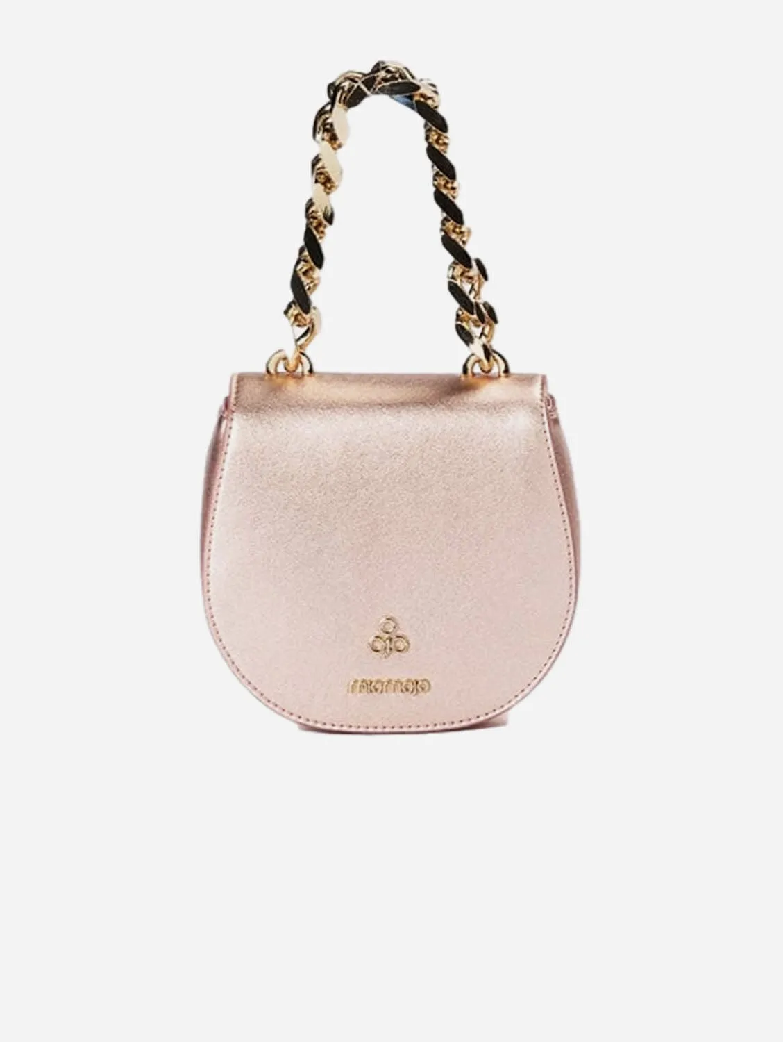 Iris XS Vegan Corn Leather Mini Bag | Rose Gold