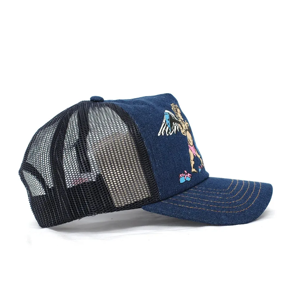 Jungles Heaven Denim Trucker Hat