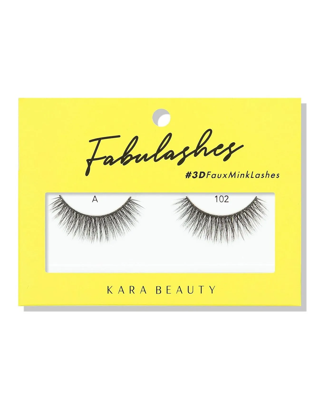 Kara Beauty 3D Faux Mink Eyelashes-A102