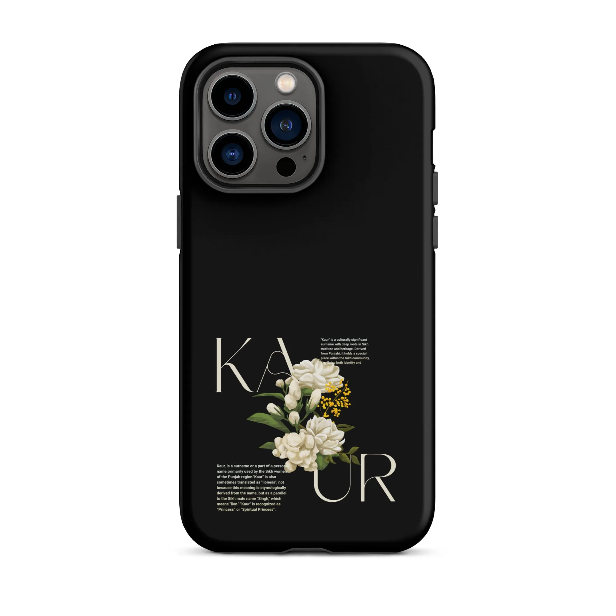 Kaur floral Tough Case for iPhone®