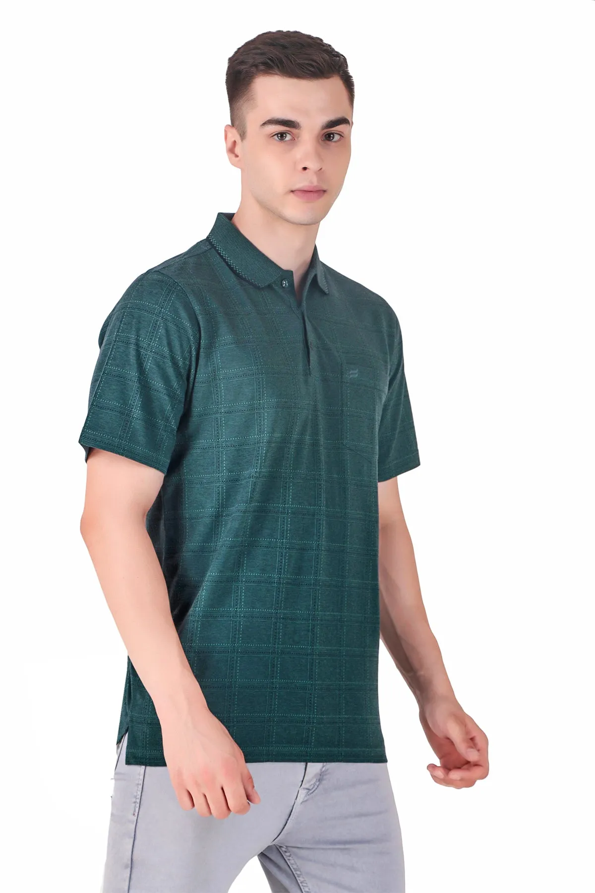 Kevin Ninan Jacquard Polo