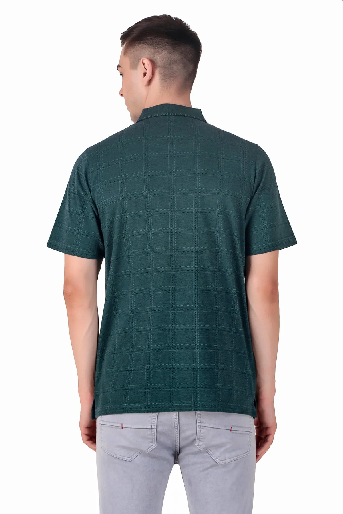 Kevin Ninan Jacquard Polo