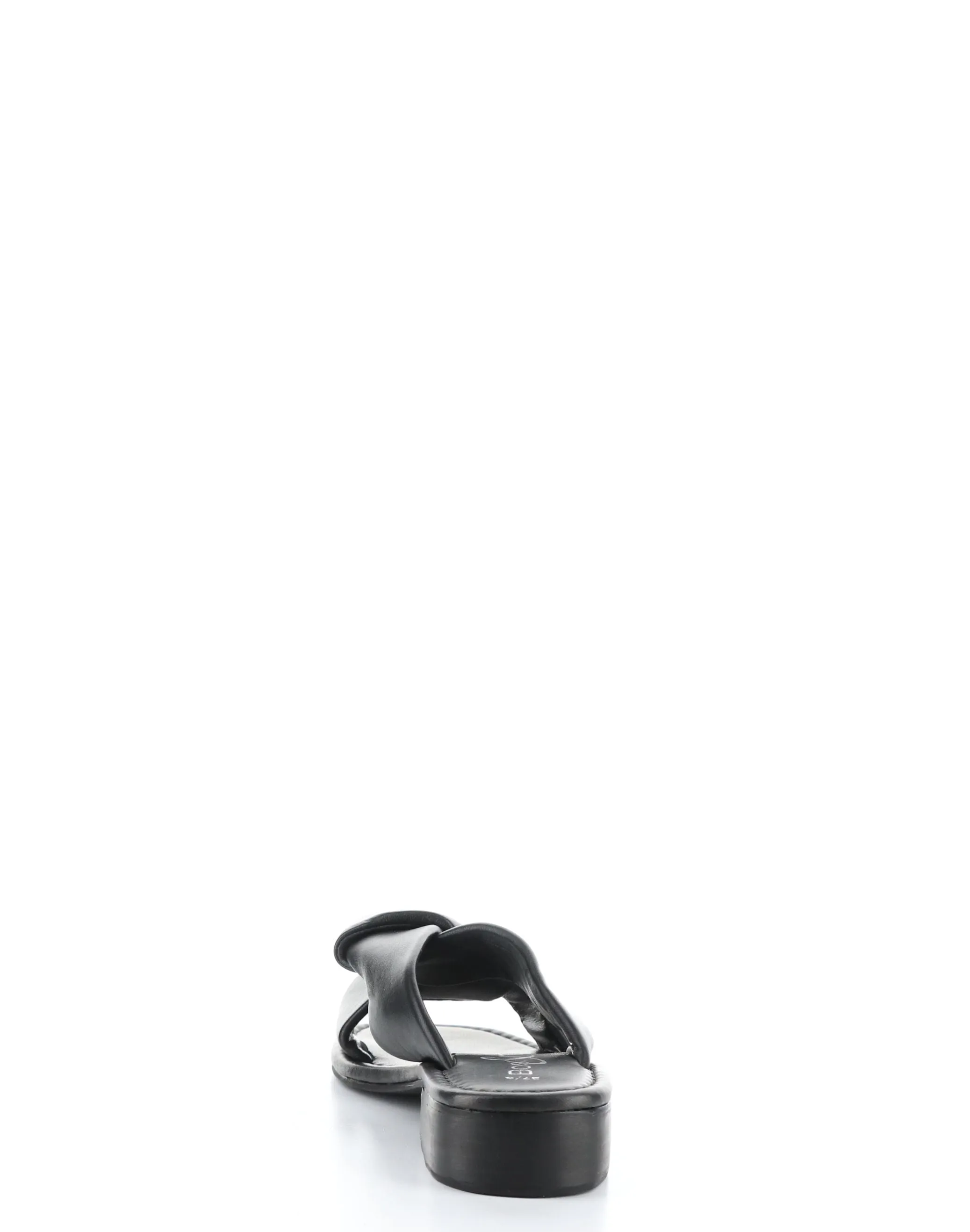 KNICK BLACK Round Toe Sandals