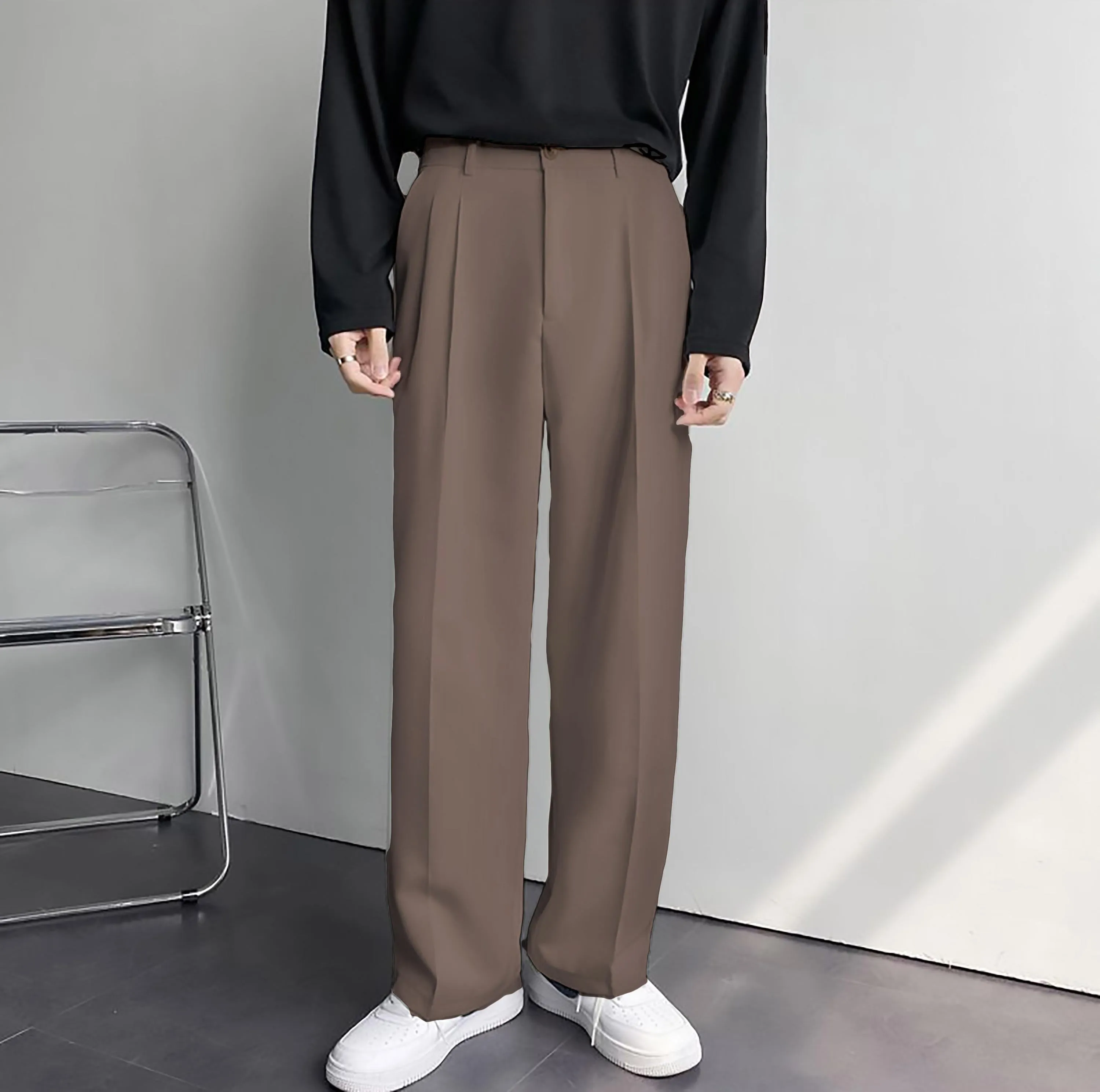 Korean Baggy Loose Fit Pants For Men