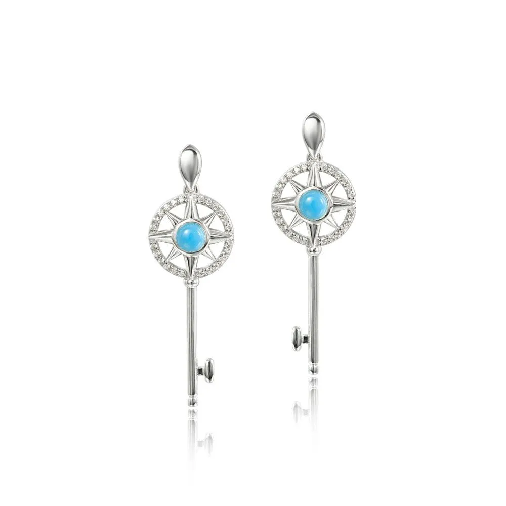 Larimar Unlock Adventure Earrings