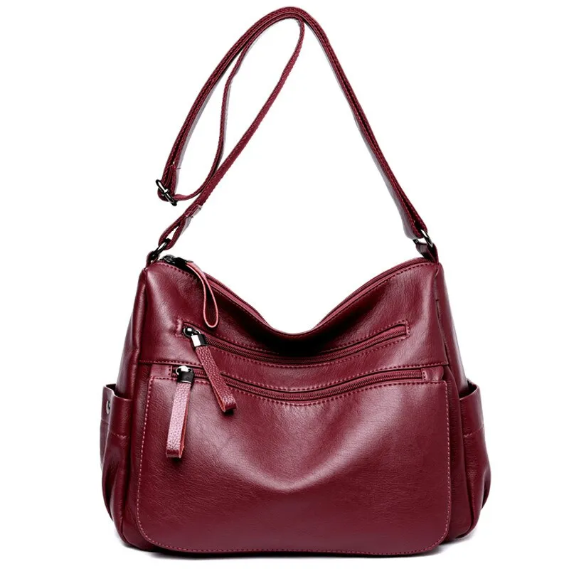 Luxury Designer Leather Crossbody Bag and Handbag