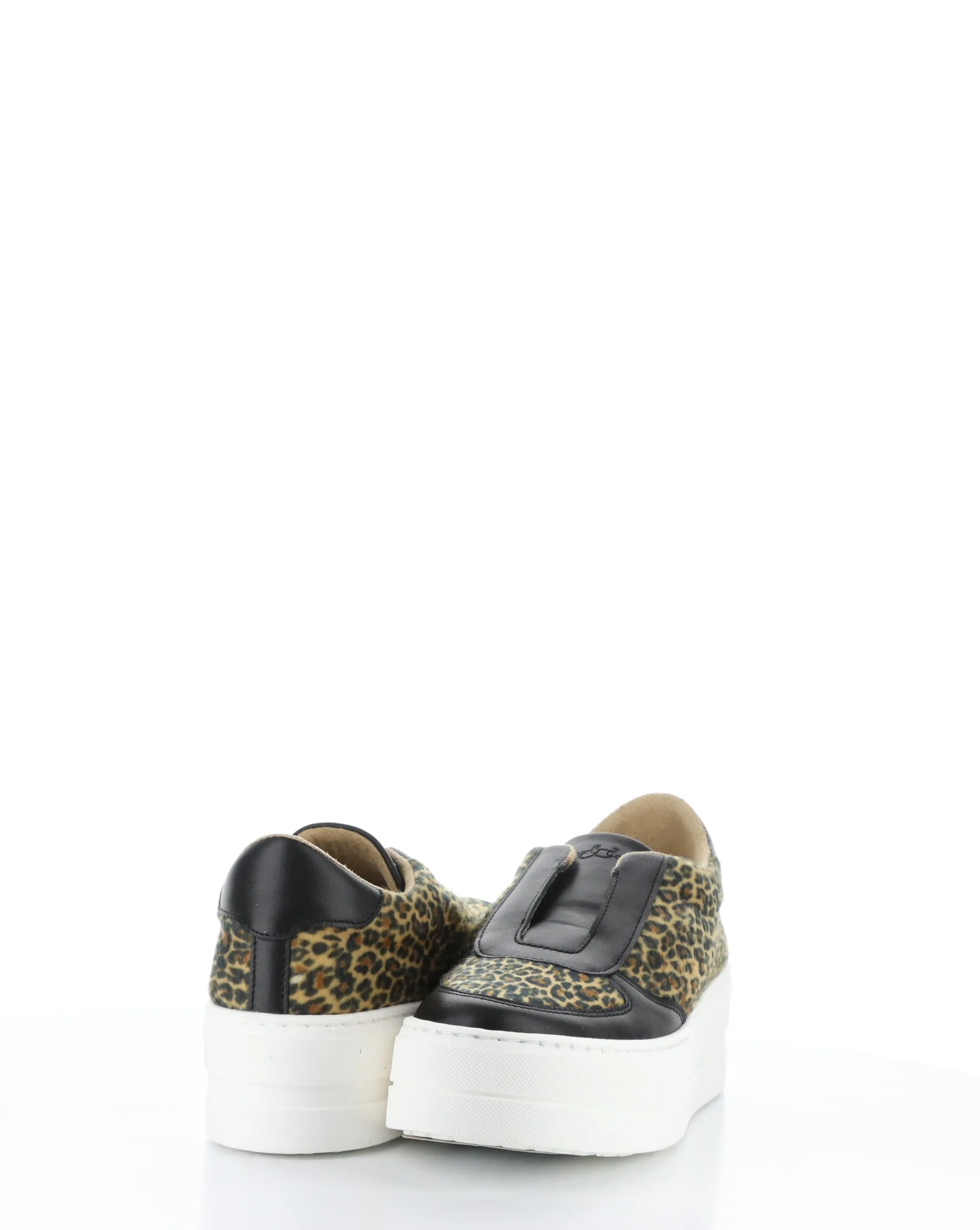 MAGALI BLACK/CAMEL Round Toe Shoes