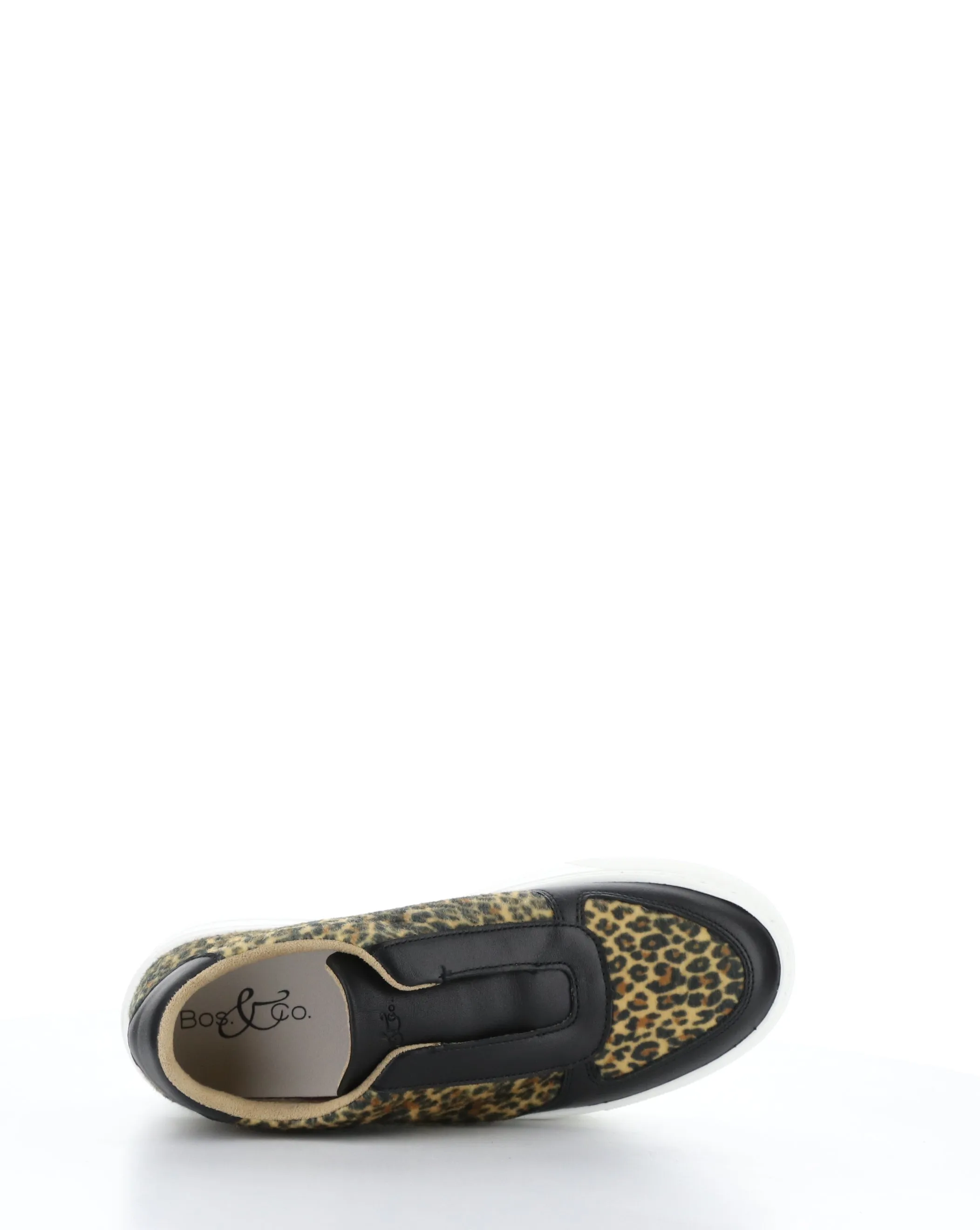 MAGALI BLACK/CAMEL Round Toe Shoes