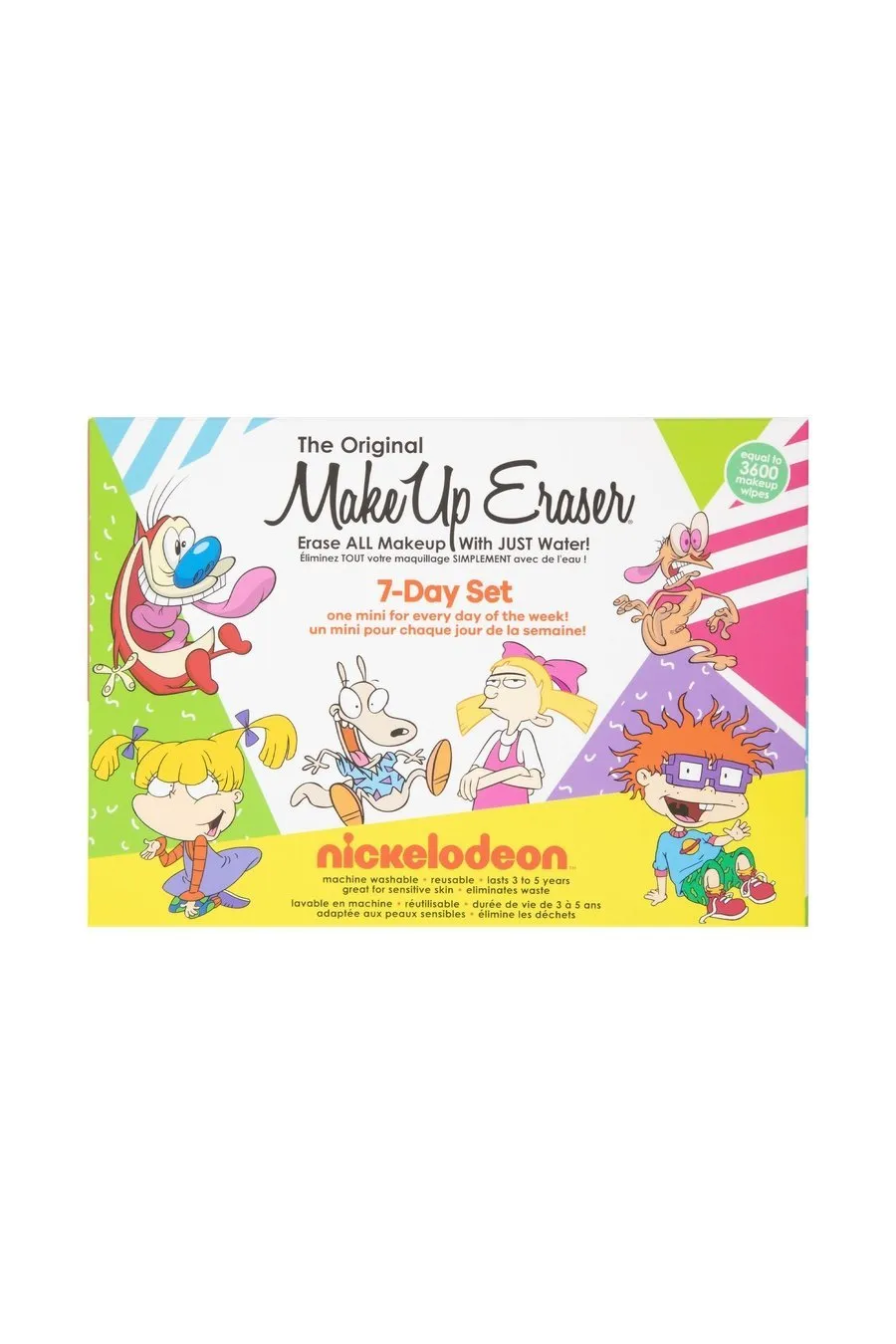 Makeup Eraser 90's Nickelodeon 7 Day Set